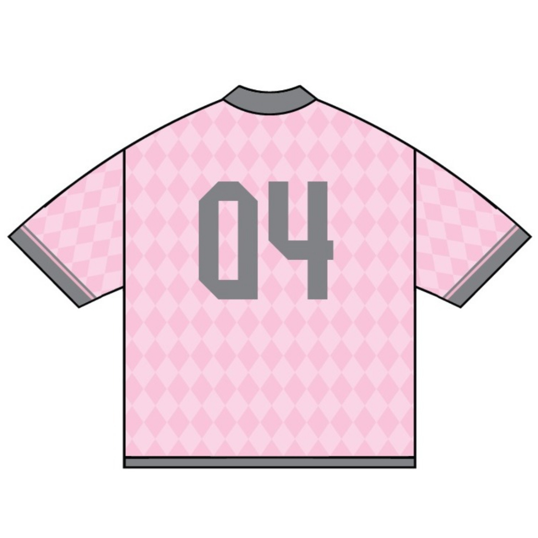 PINK JERSEY UNISEX SHIRT