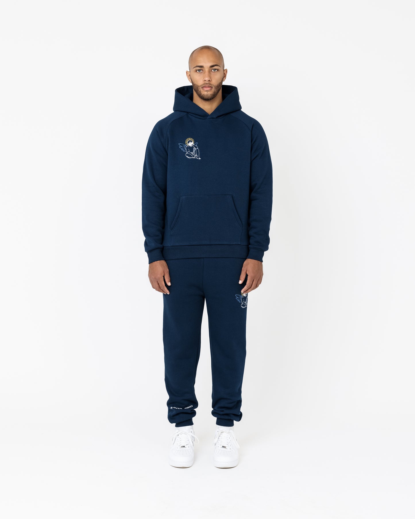 NAVY BASIC WEAR TRACKSUIT - Tracksuit - Santoammo