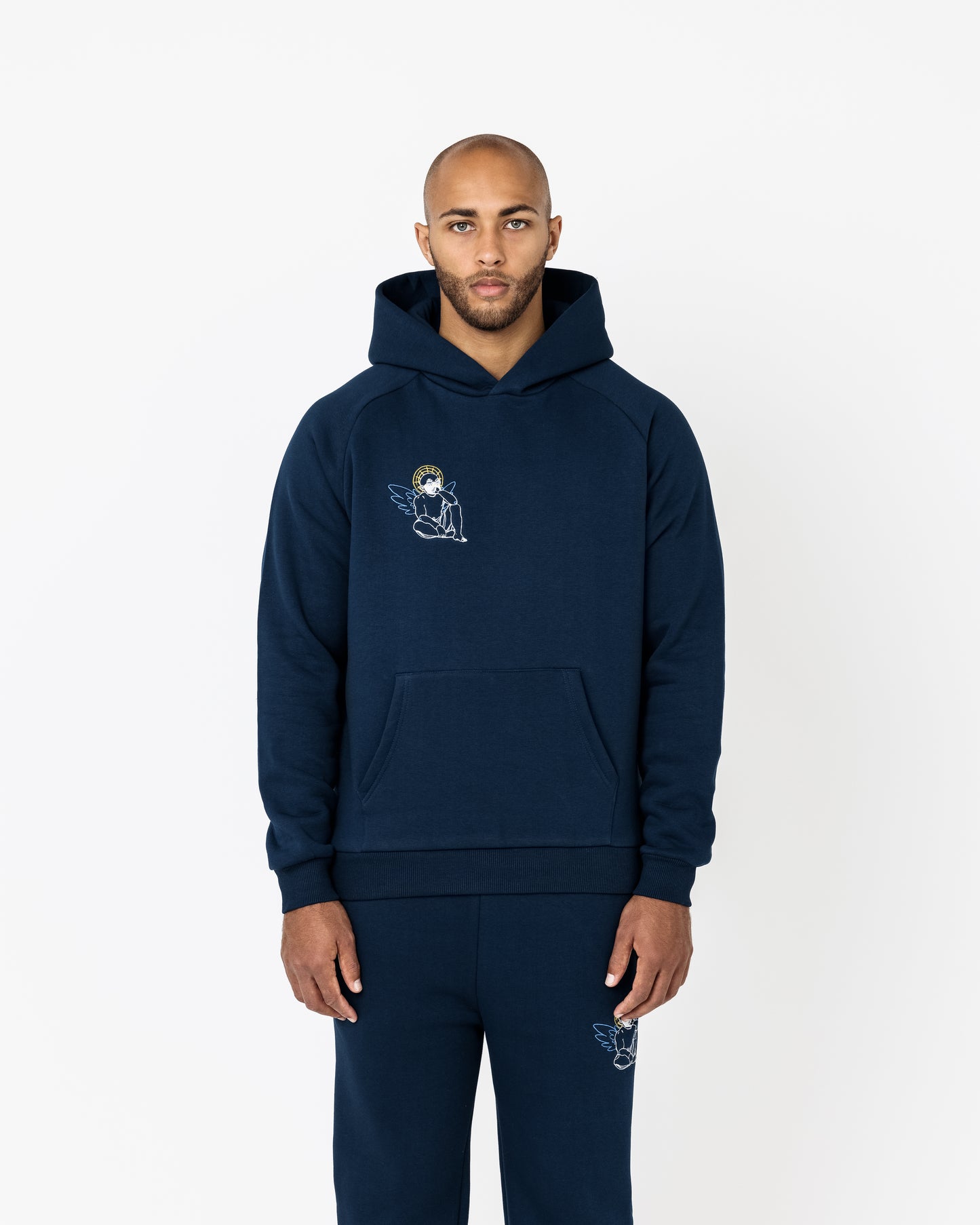 NAVY BASIC WEAR TRACKSUIT - Tracksuit - Santoammo