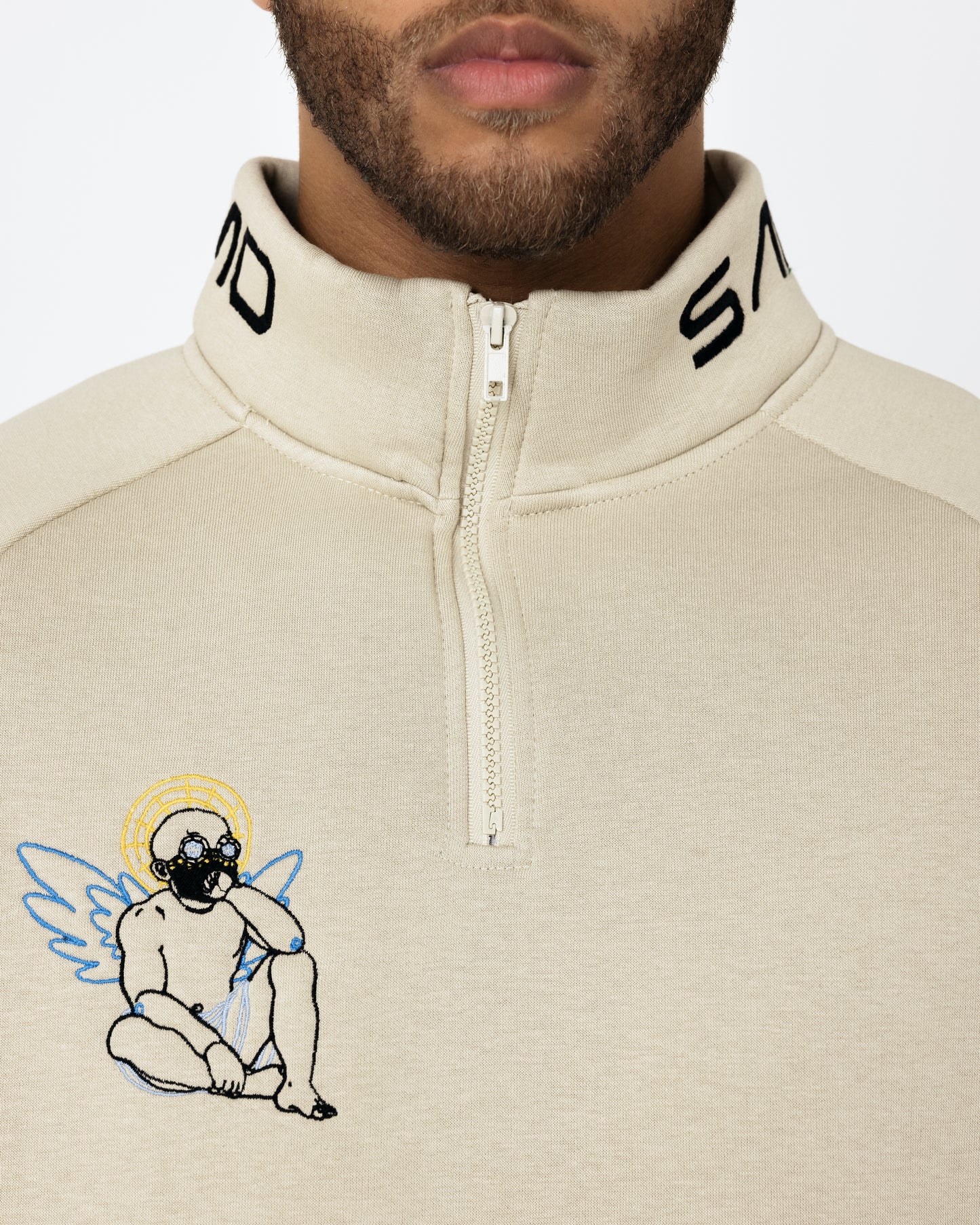 DIRTY NUDE ZIP SWEATER - Sweater - Santoammo