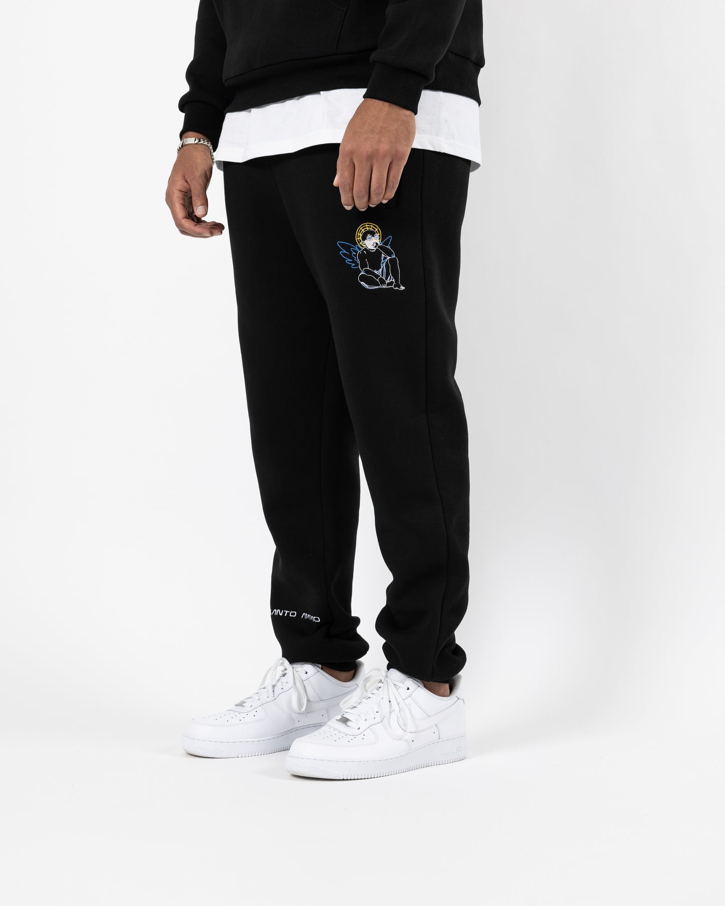 NOIR BASIC WEAR TRACKSUIT - Santo Clothing - Santoammo